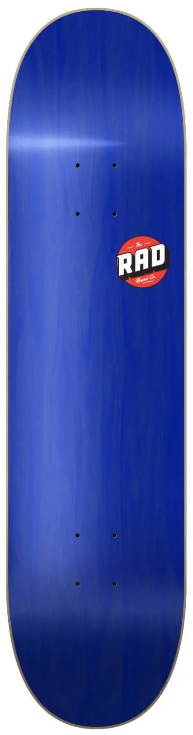 RAD Blank Logo Skateboard Deck | SkatePro