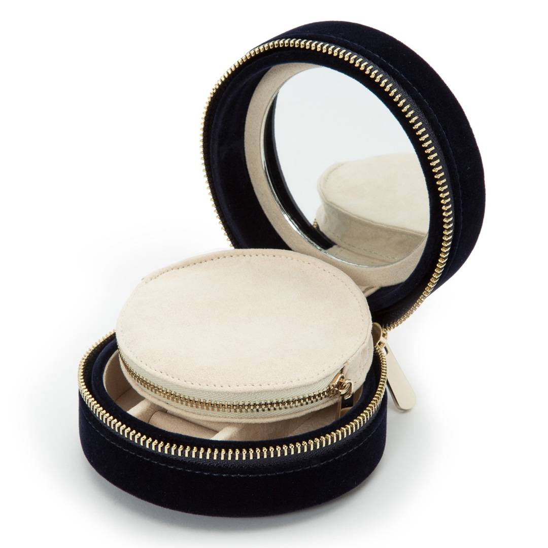 Wolf 1834 Zoe Schmucketui Rund Indigo