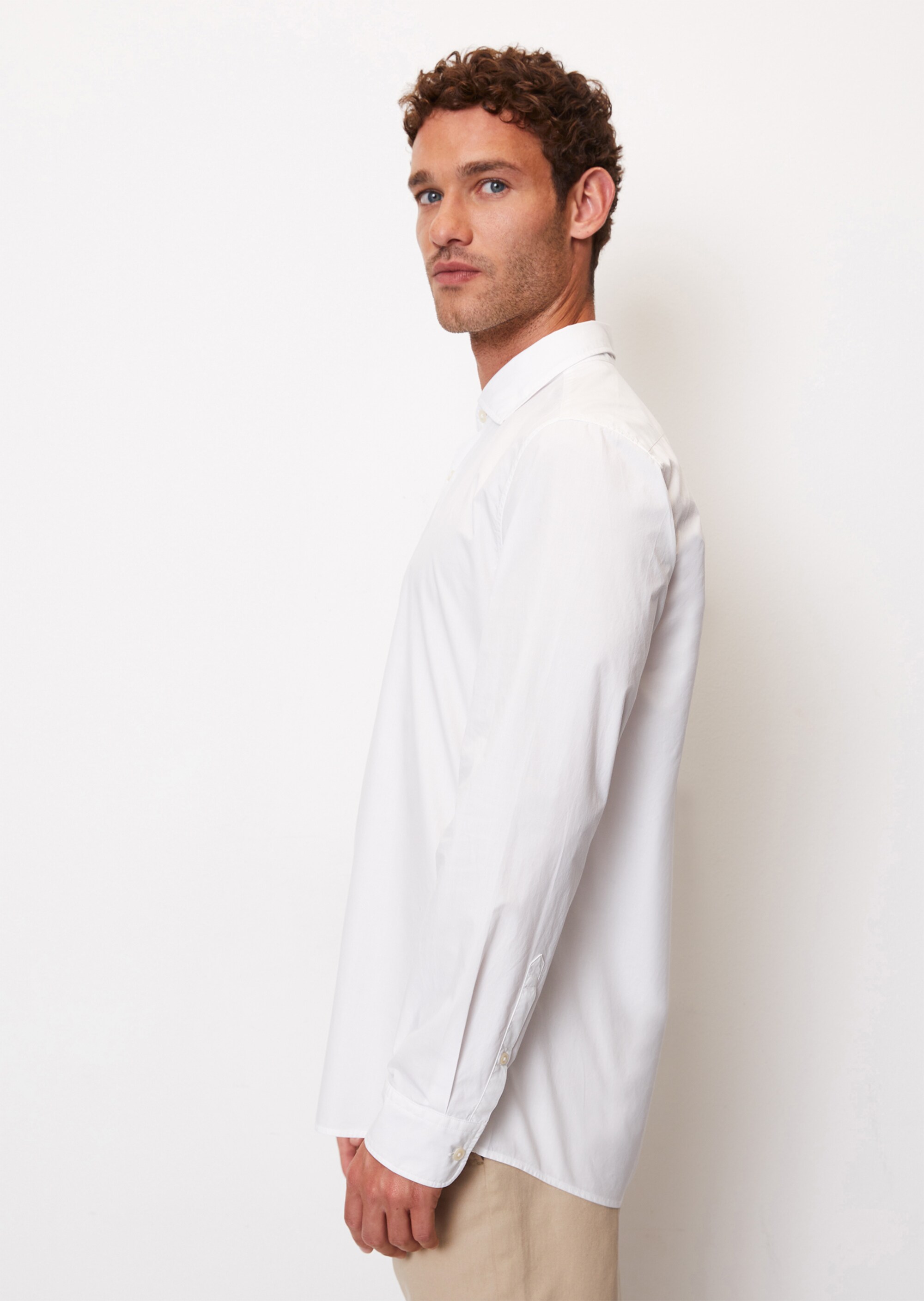 Hemd shaped aus Papertouch-Cotton-Popeline