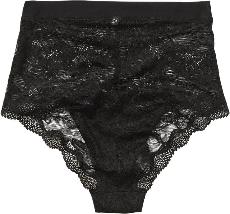 Closely Brief the bird high waist Black