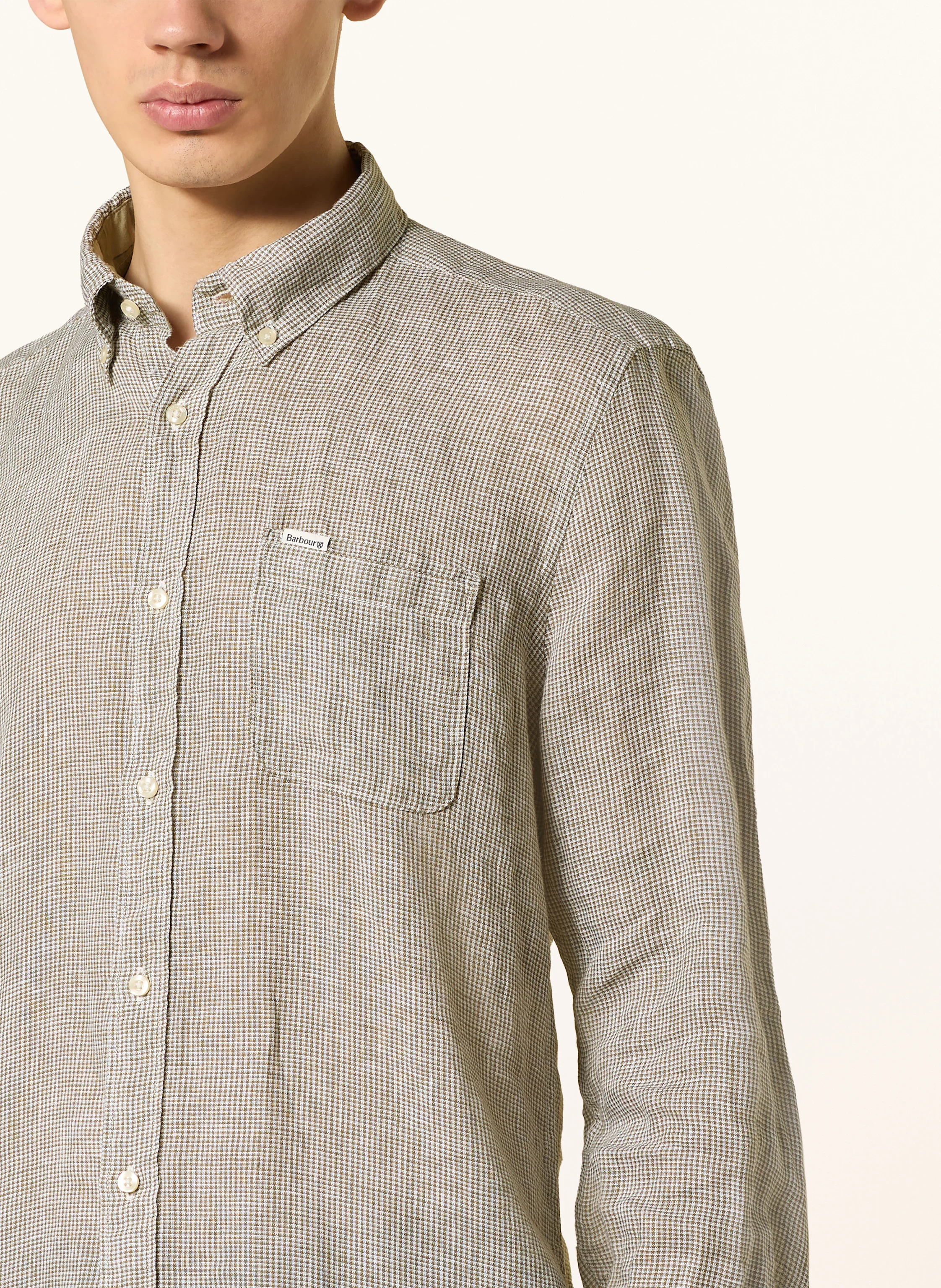 Barbour Leinenhemd LINTON Tailored Fit