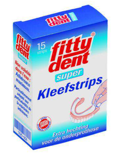 Fittydent Super Kleefstrips 15ST