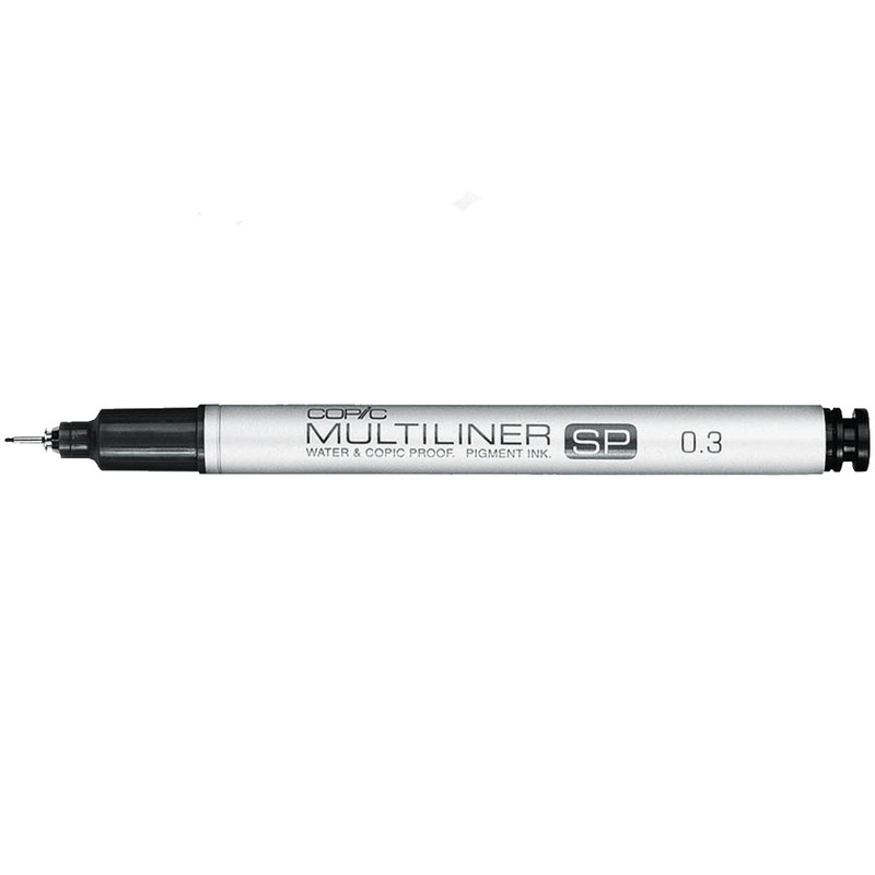Copic Fineliner Multiliner SP, 0.3 mm, schwarz