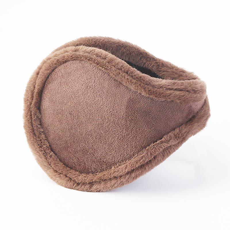 Weiche Herren Ohrenwärmer Winter Ohrenschützer Accessoire (One Size) - Braun