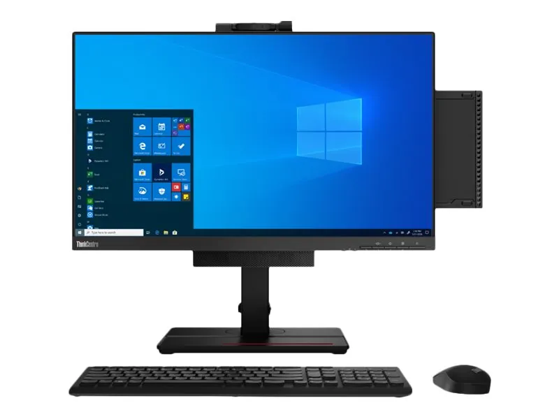 Lenovo ThinkCentre M75q Gen 2 11JN - Lille Ryzen 5 5600GE / op til 4.4 GHz - RAM 16 GB - SSD 256 GB - TCG Opal Encryption 2, NVMe - Radeon Graphics - Gigabit Ethernet - Win 11 Pro - skærm: ingen - tastatur: nordisk (dansk/finsk/norsk/svensk) - sort -