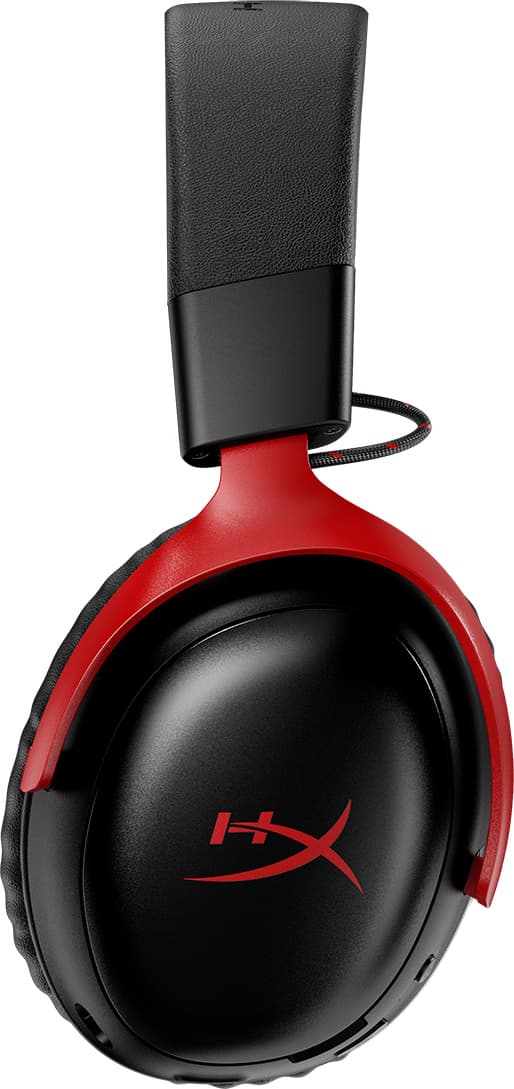 HyperX Cloud III S Trådløst gaming headset (sort/rød)