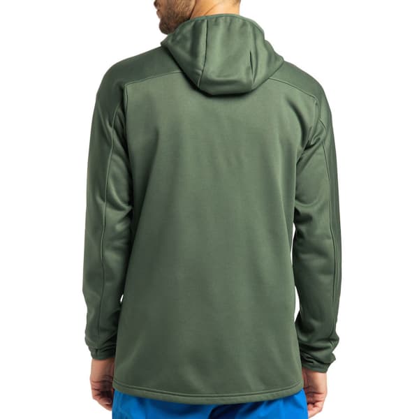 Veste polaire ski rando HAGLÖFS FROST MID HOOD MEN FJELL GREEN