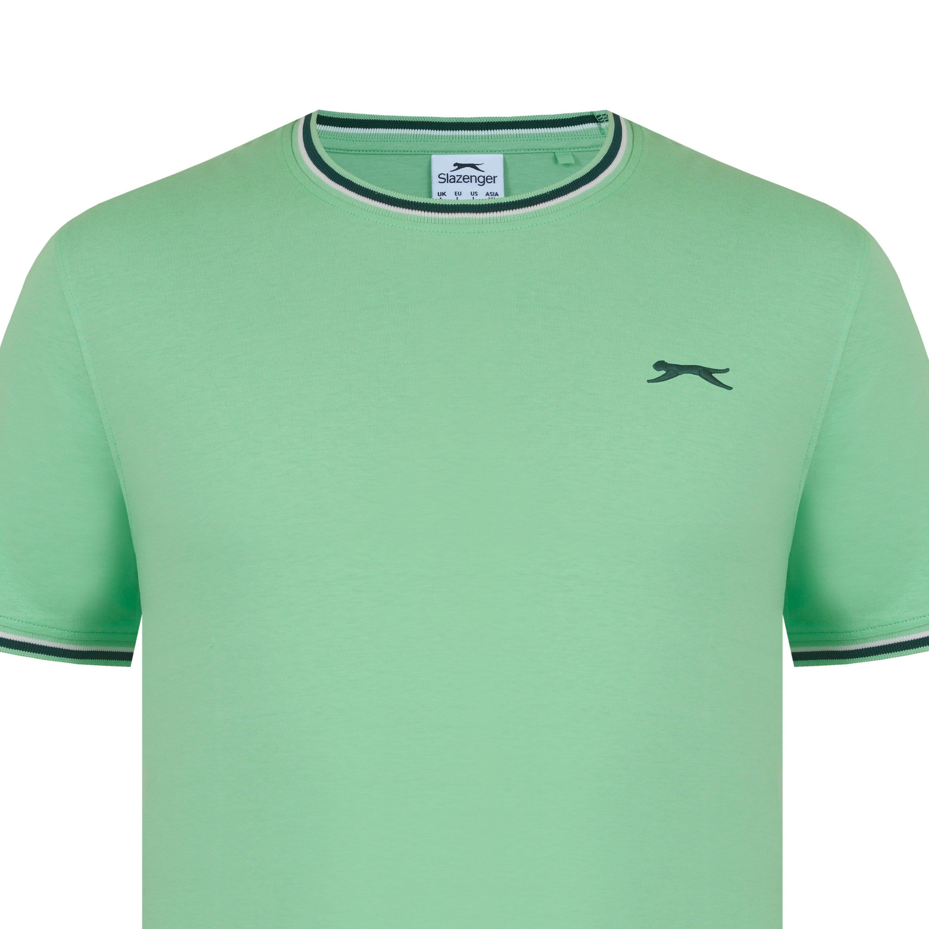 Slazenger Tipped T Shirt Mens
