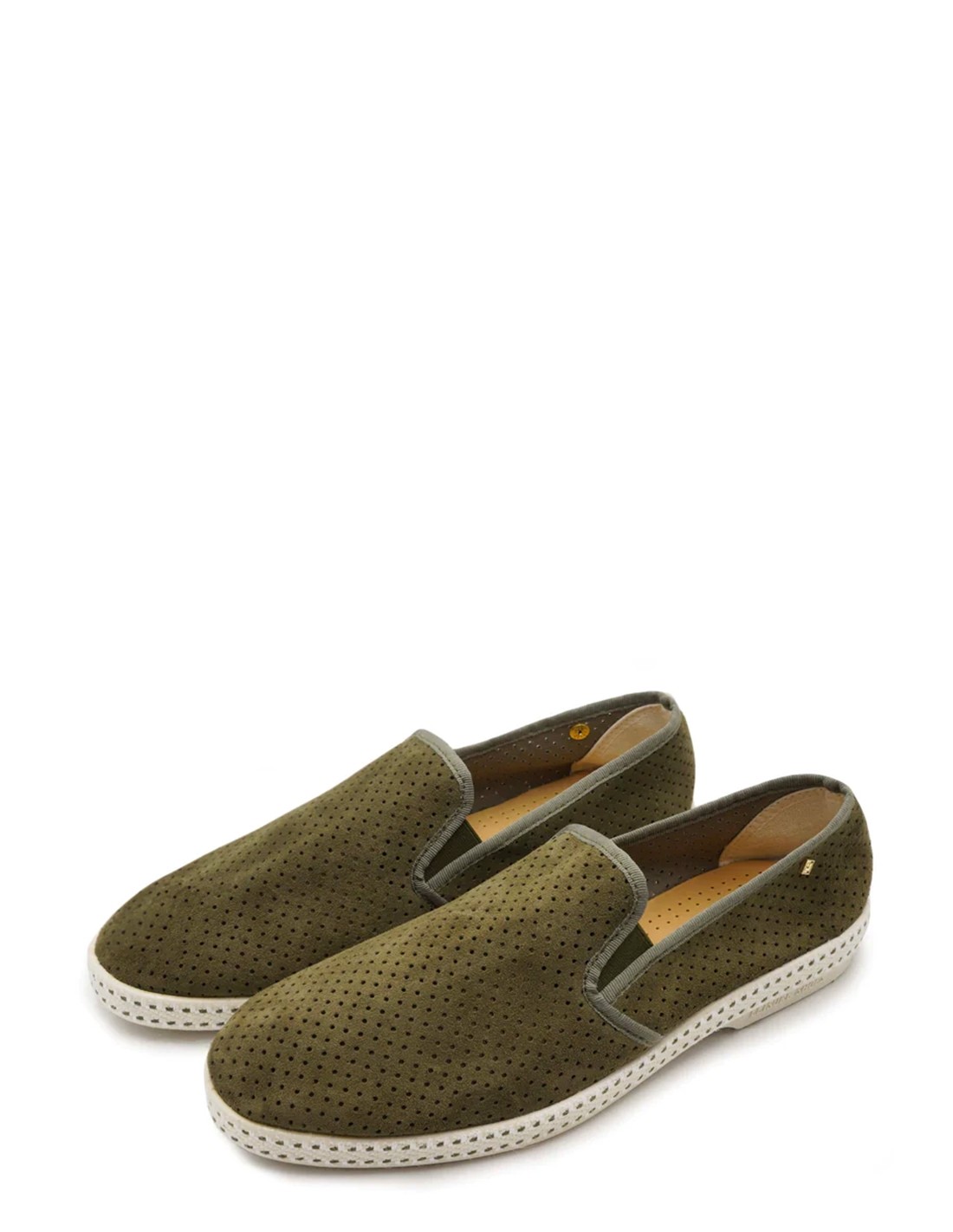rivieras Espadrilles Homme Classic Suede Nubuck Kaki