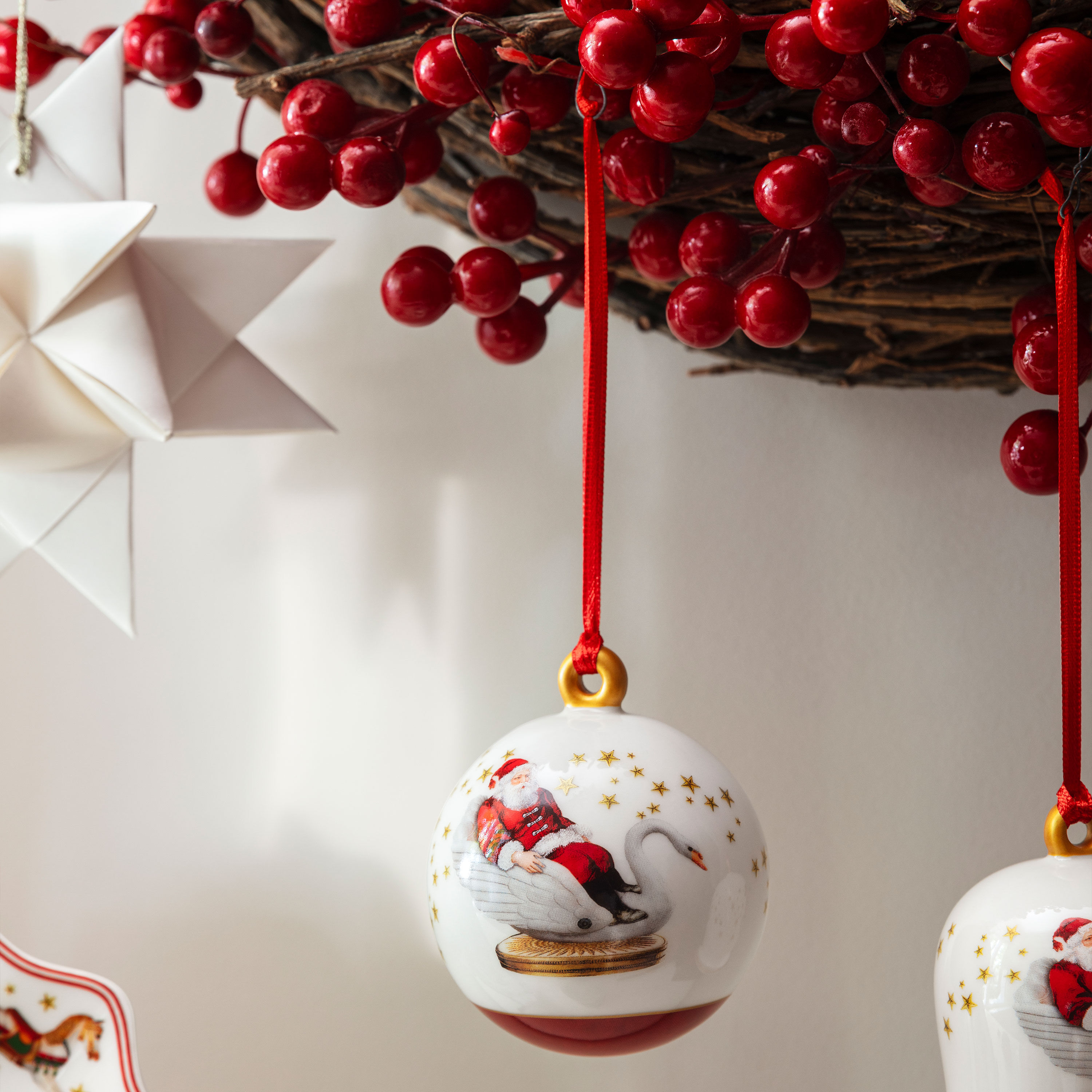 Annual Christmas Edition Ball , Multi-colored, , 2.6'' x 3.1''
