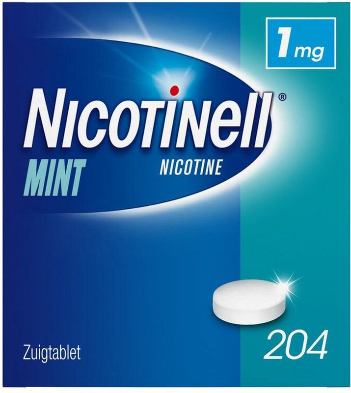 Nicotinell Zuigtabletten - Mint - 1 mg