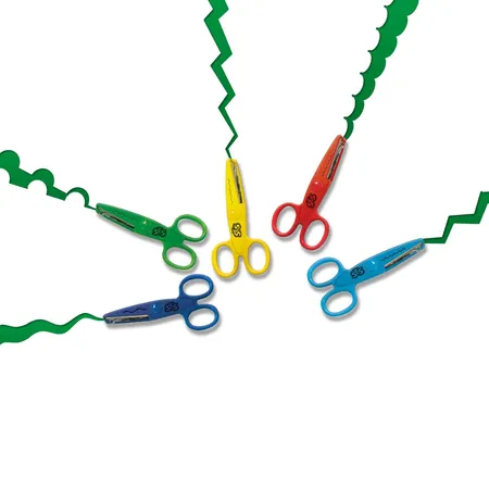 SES Creative Zig-Zag Scheren 4er Set