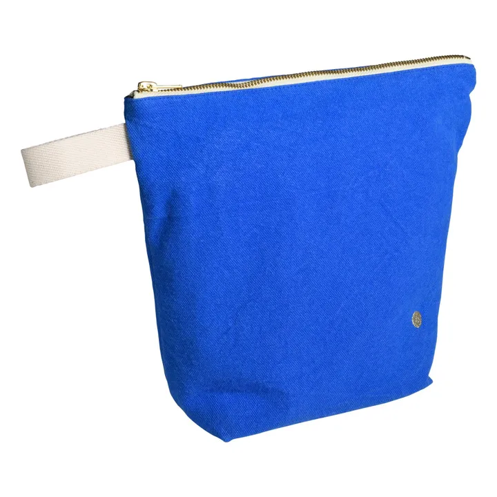 La cerise sur le gâteau Trousse de toilette Iona | Bleu électrique
