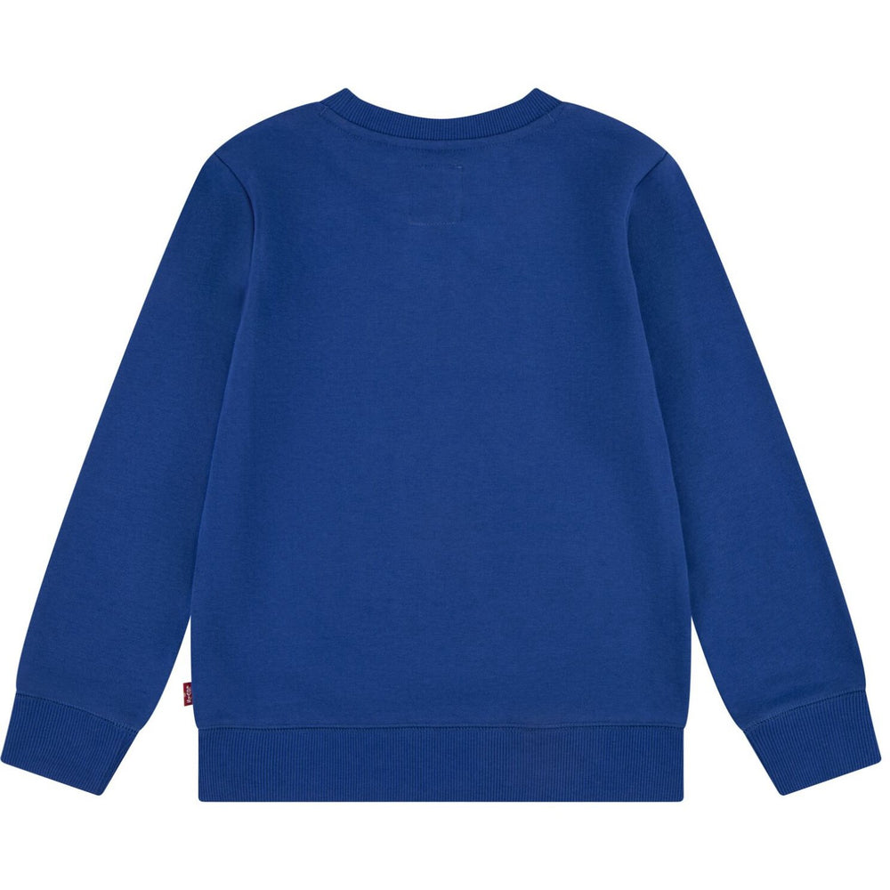 Køb Levi's Blue/White French Terry Batwing Sweatshirt