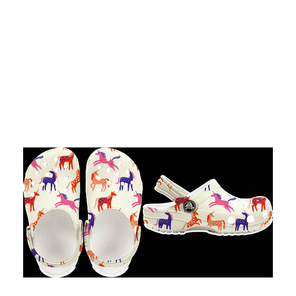 Crocs clogs wit multi