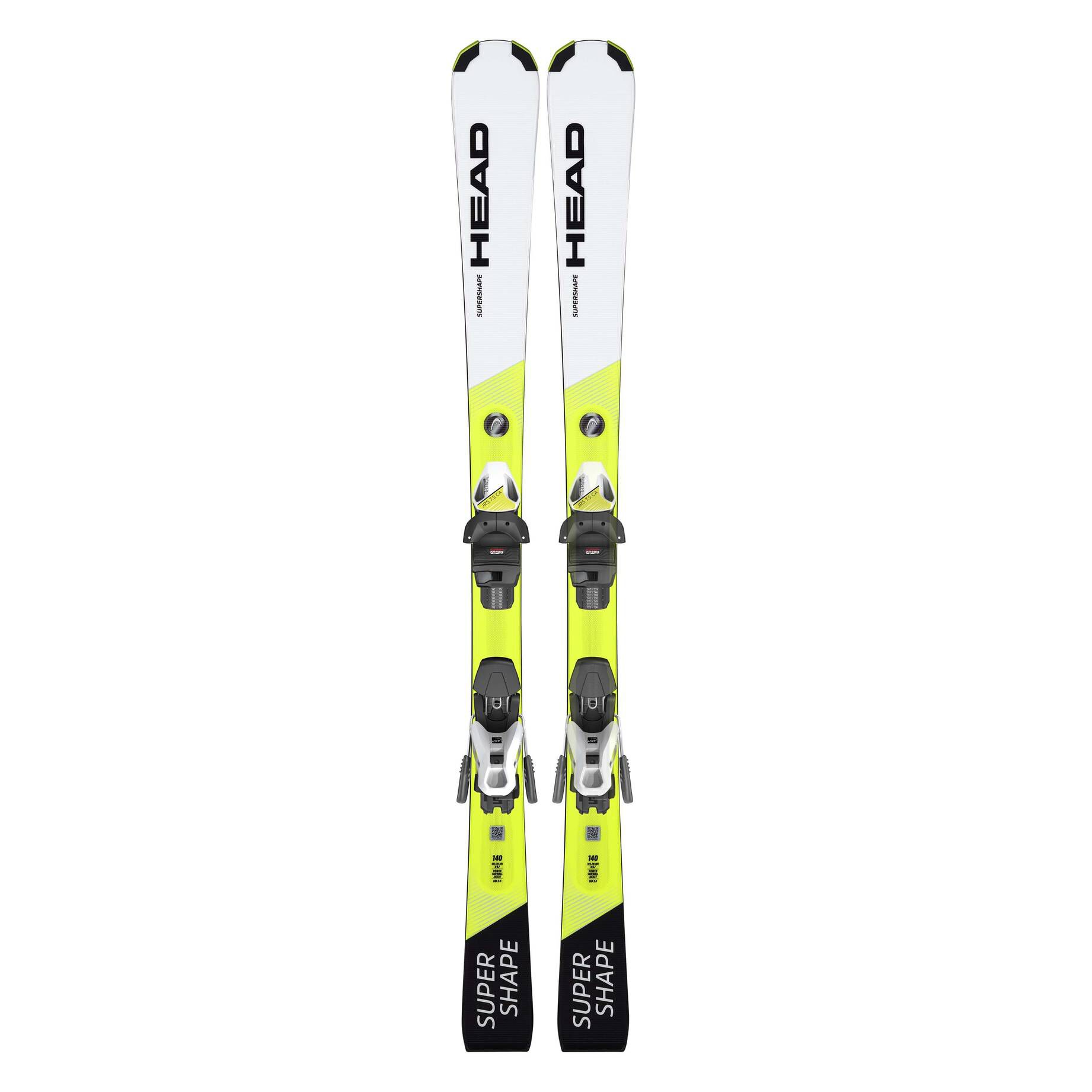 Head| Kinder Skier SUPERSHAPE JRS + JRS 7.5 GW CA