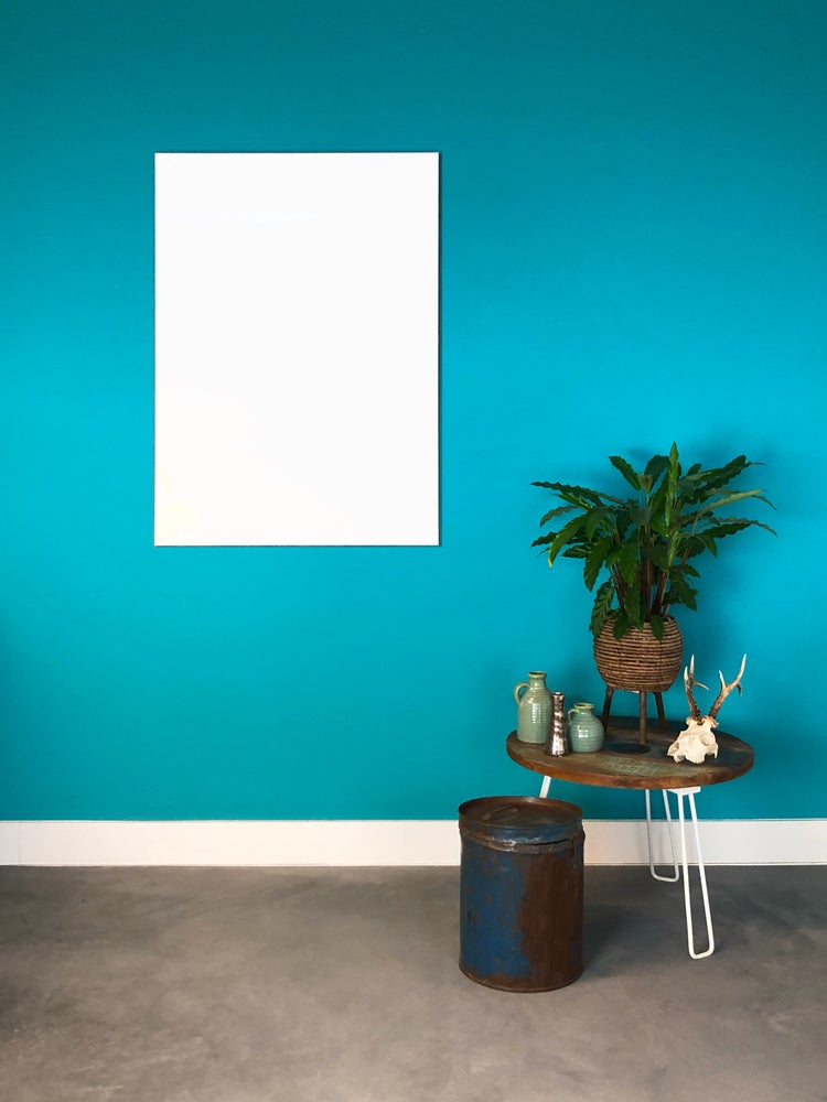 Whiteboard zonder rand - 80x110 cm - magneetbord