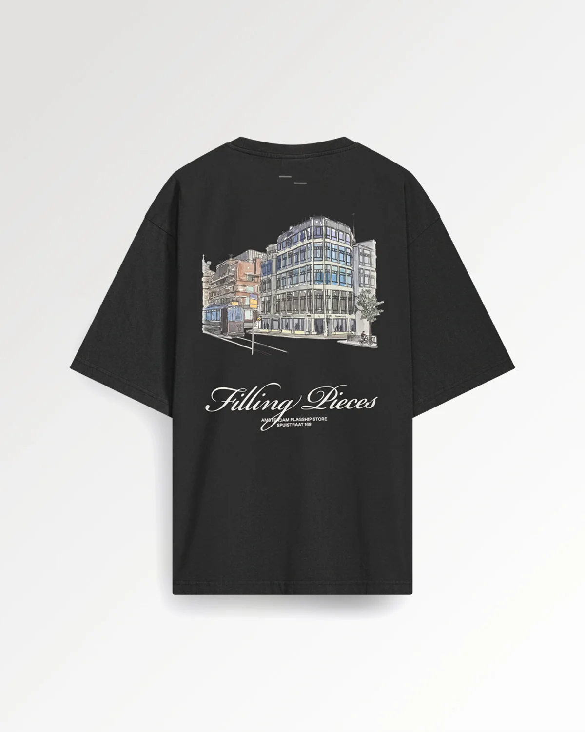 T-shirt Boxy Flagship Vintage Black