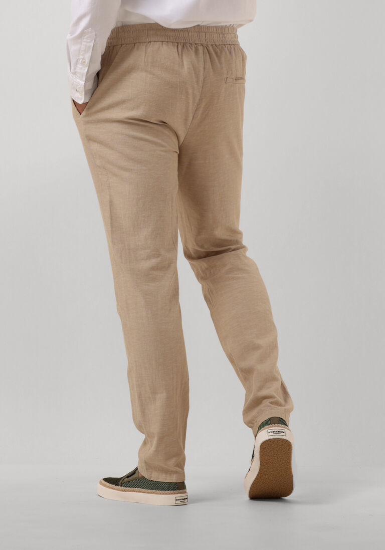SCOTCH & SODA beige scotch & soda  warren - straight fit twill jogger