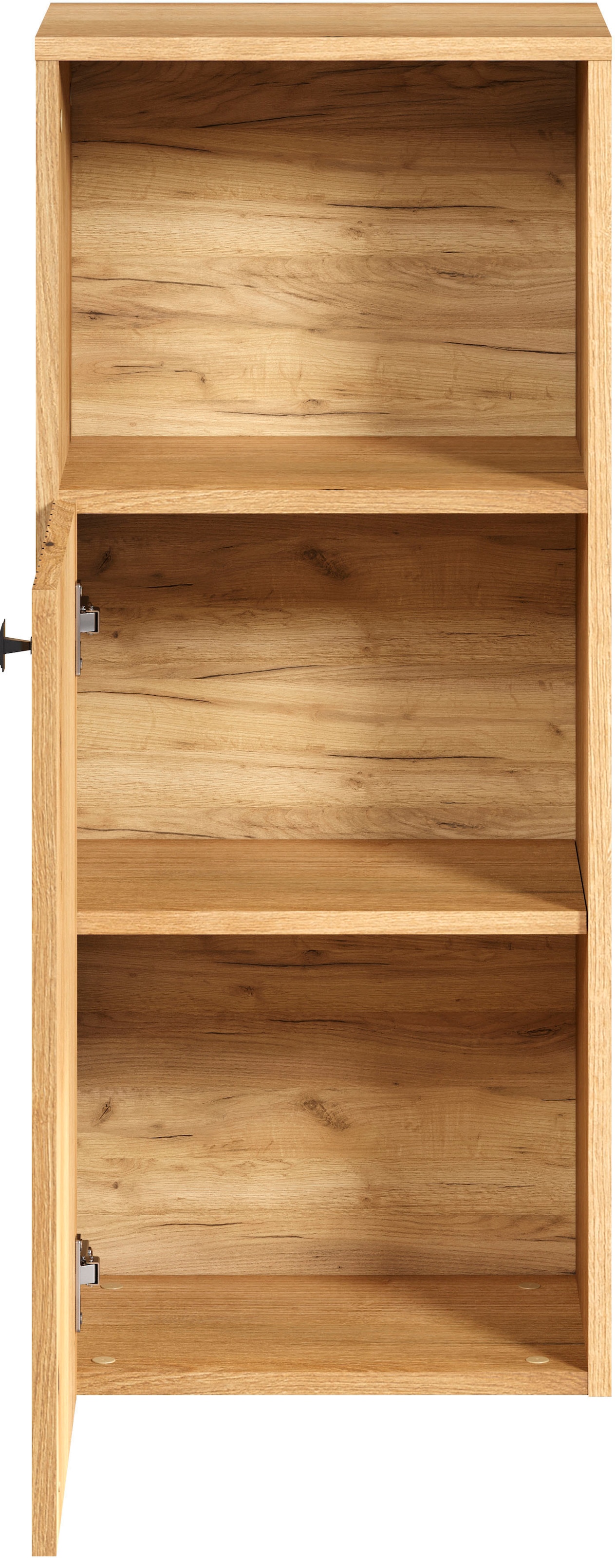 welltime Unterschrank »Amrum« 1 Stk. tlg. Badschrank mit offenem Fach und Rillenoptik - Masse (B/T/H) 40/31/95 cm