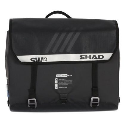 Sacoches cavalières Shad SW42 (2 x 25 litres) Universel - Noir