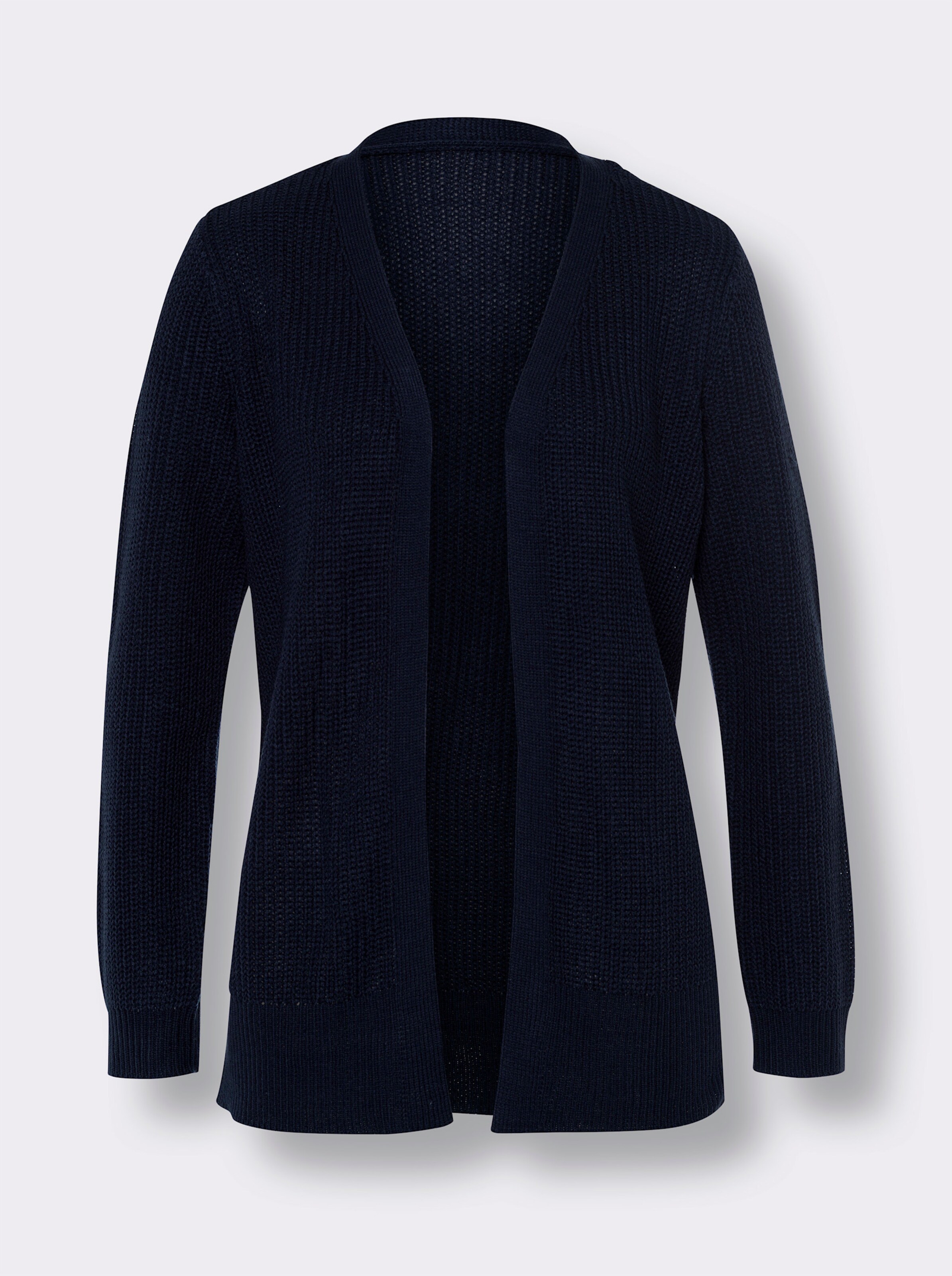 Longstrickjacke