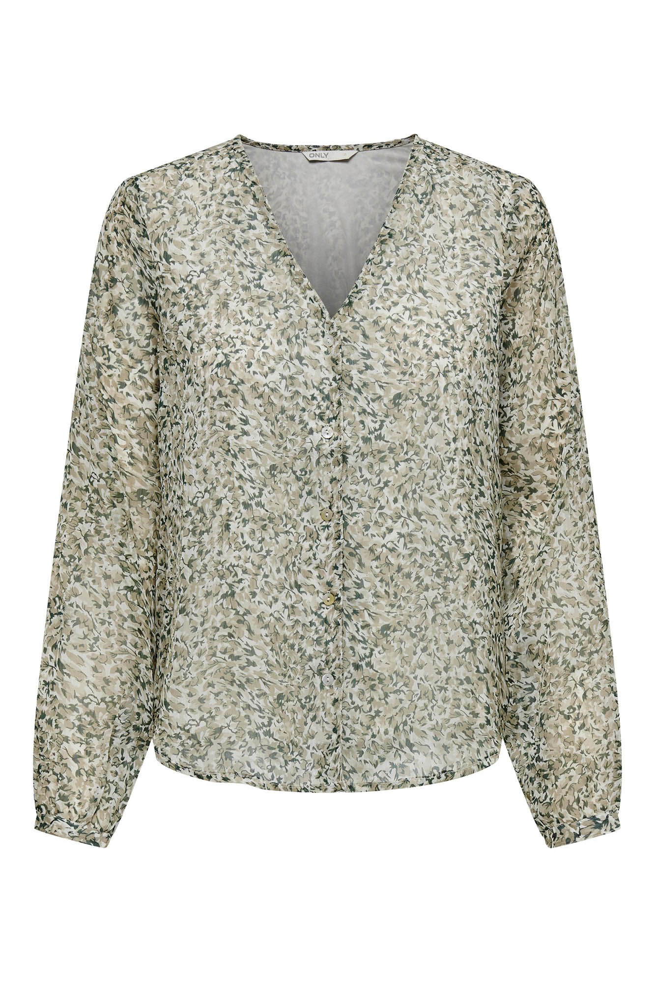 Blusa de mangas compridas