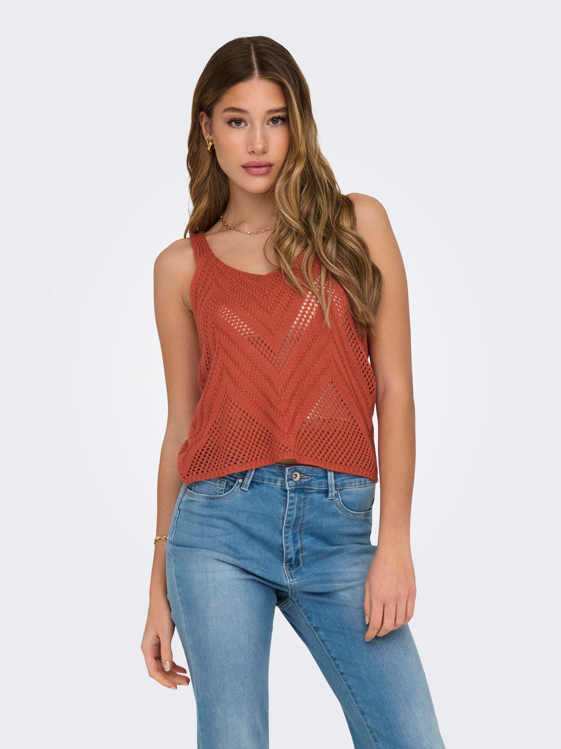Jacqueline De Yong  Sun Tank Top Knit