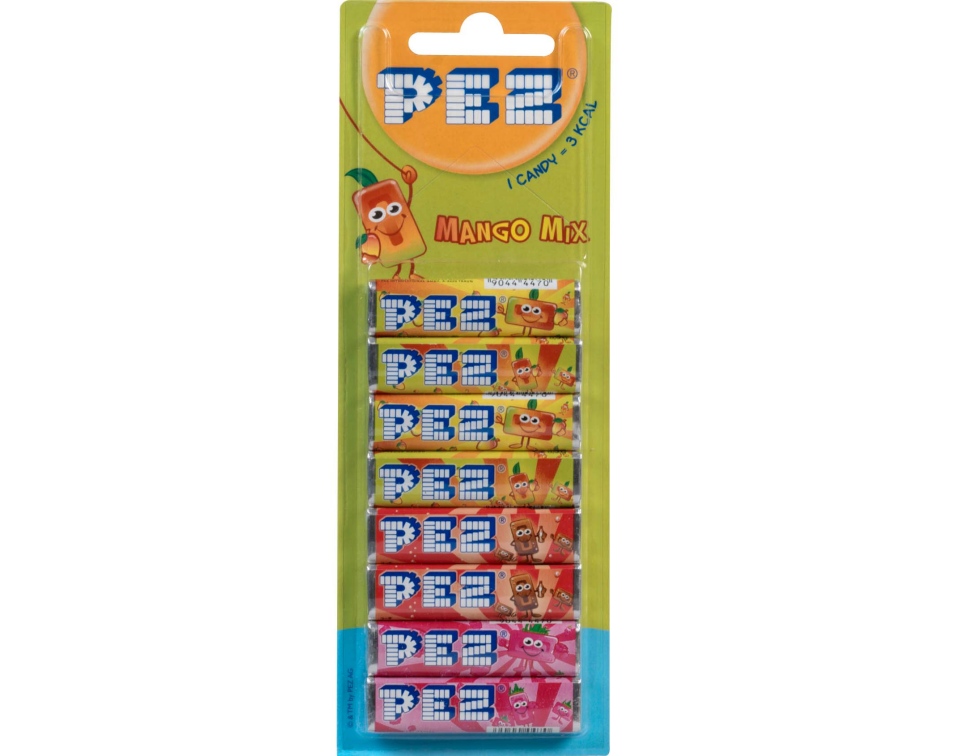 DROPS PEZ BLISTER E PACK FRUIT 68G