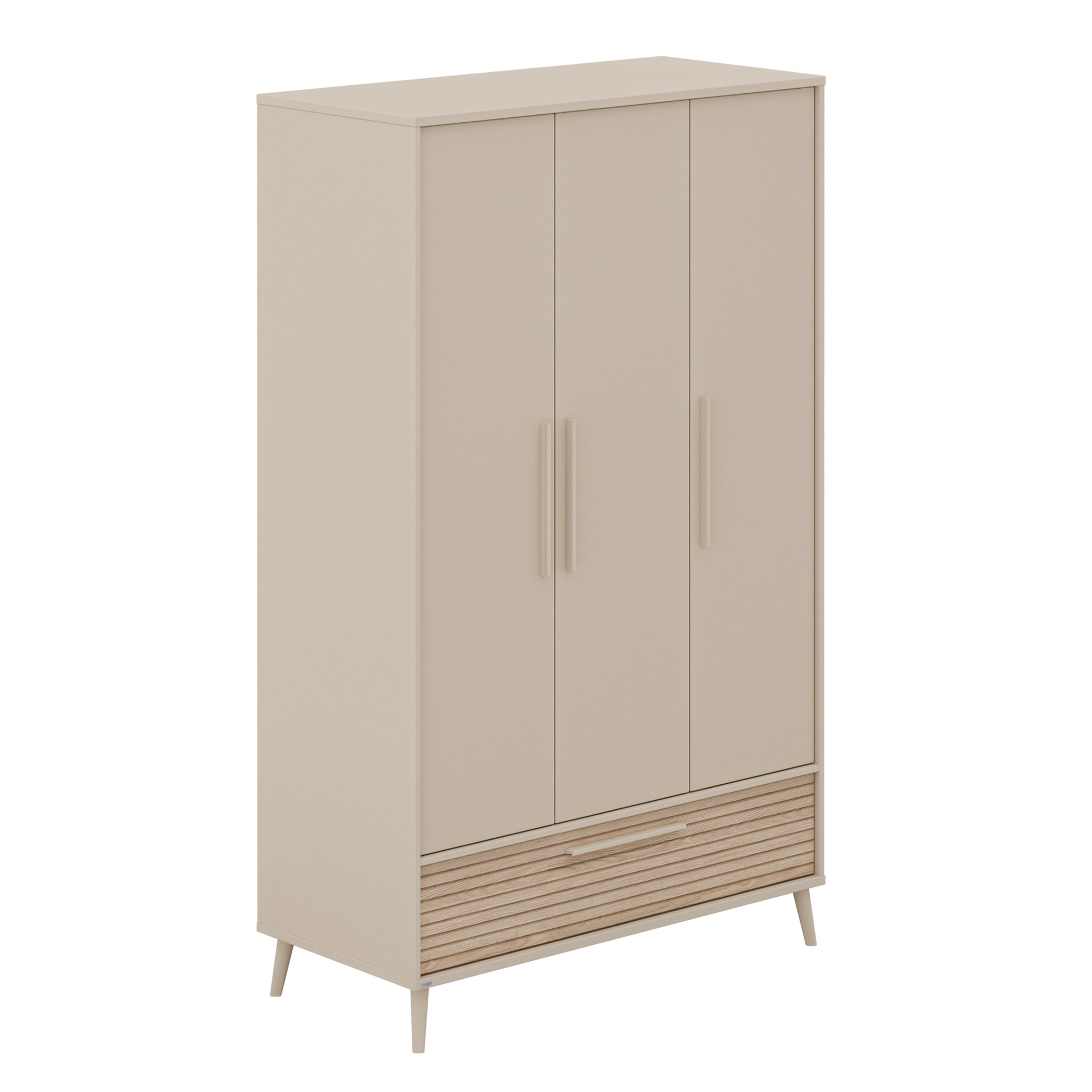 PAIDI Baby-Kleiderschrank EEFJE beige/ braun