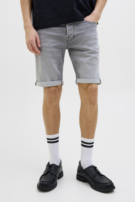 Jack & Jones grijze heren korte broek