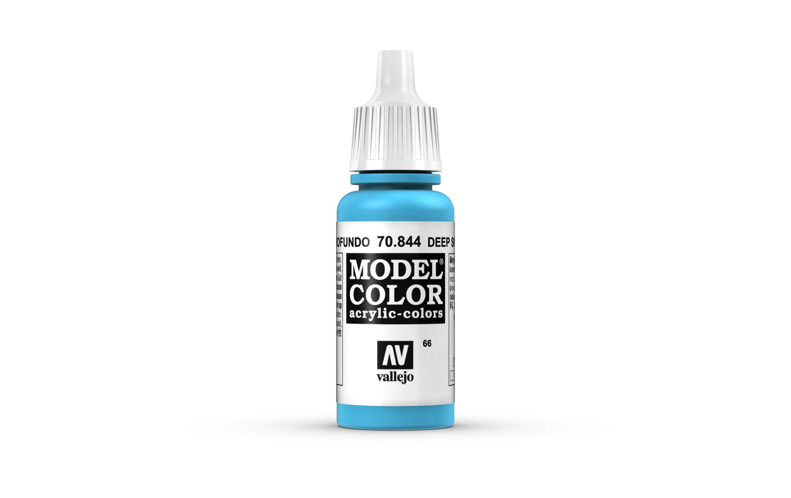 Acrylfarbe Matt, Tiefes Himmelblau 17 mlModel Color Deep Sky Blue