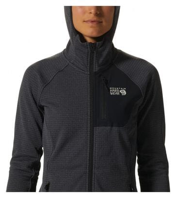 Polaire Mountain Hardwear Power Grid Bleu Femme