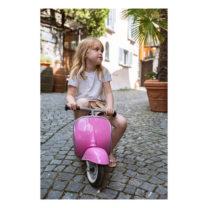 Ambosstoys Porteur Scooter en métal | Rose