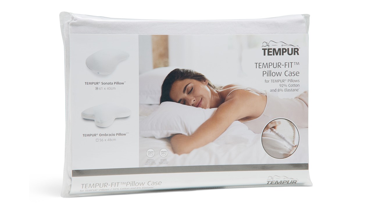 TEMPUR® Kussensloop Sonata wit