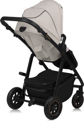 Lionelo Amber Plus 3-in-1 Kombivogn, Beige Sand