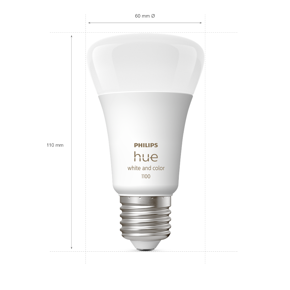 Philips Hue - E27 1100 LumenSingle Pack - White & Color Ambiance