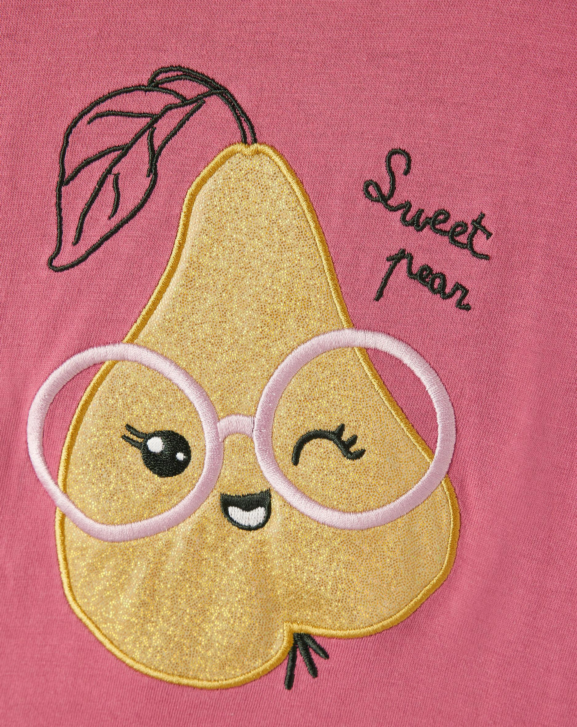 Langarmshirt NMFKAFFI PEAR in rose wine