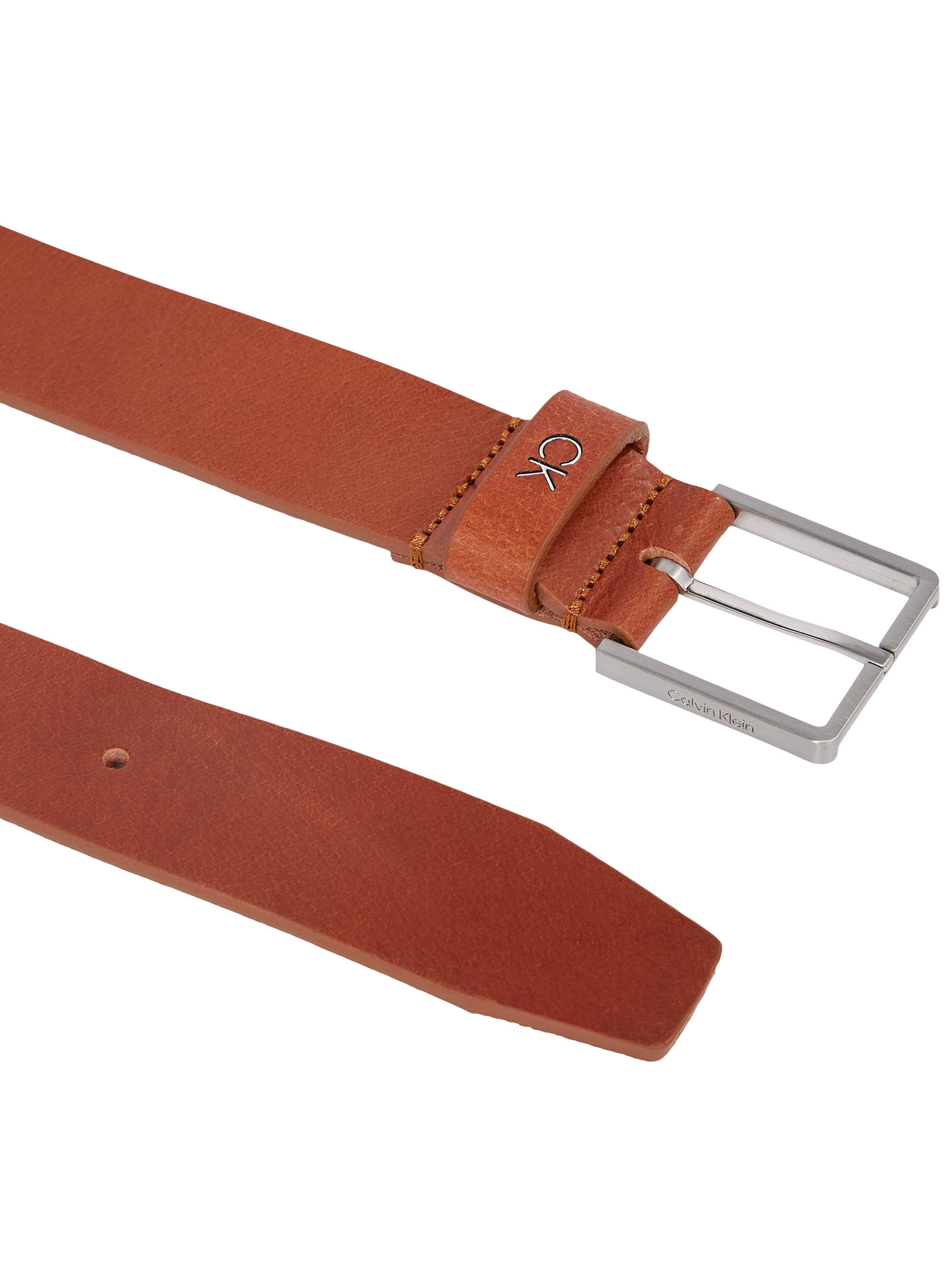 Calvin Klein leren riem cognac