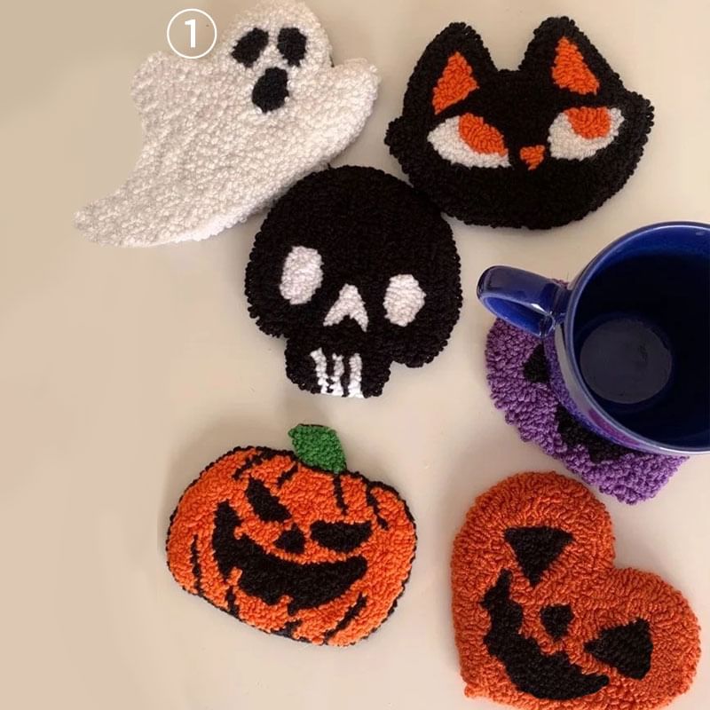 Embroidery Kingdom - DIY naaiset voor onderzetters van voedselgaren (verschillende ontwerpen)