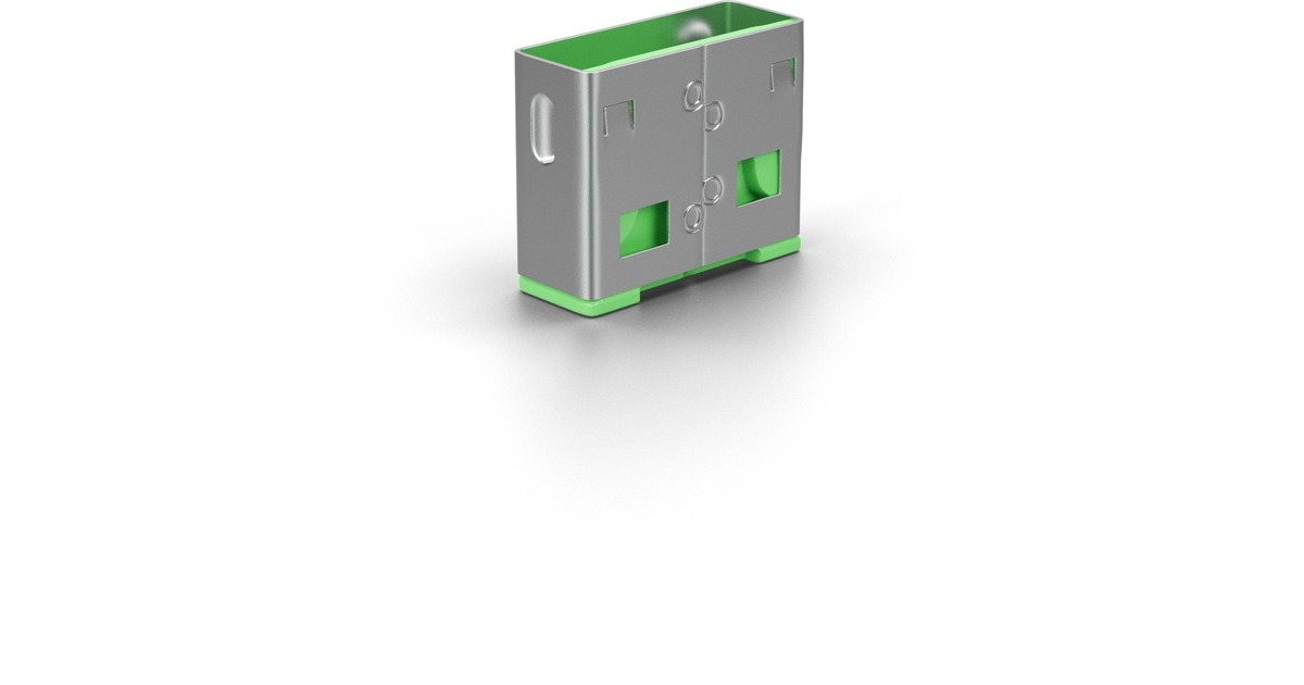 LindyUSB Port Blocker diefstalbeveiliging  (Groen, 10-pack)