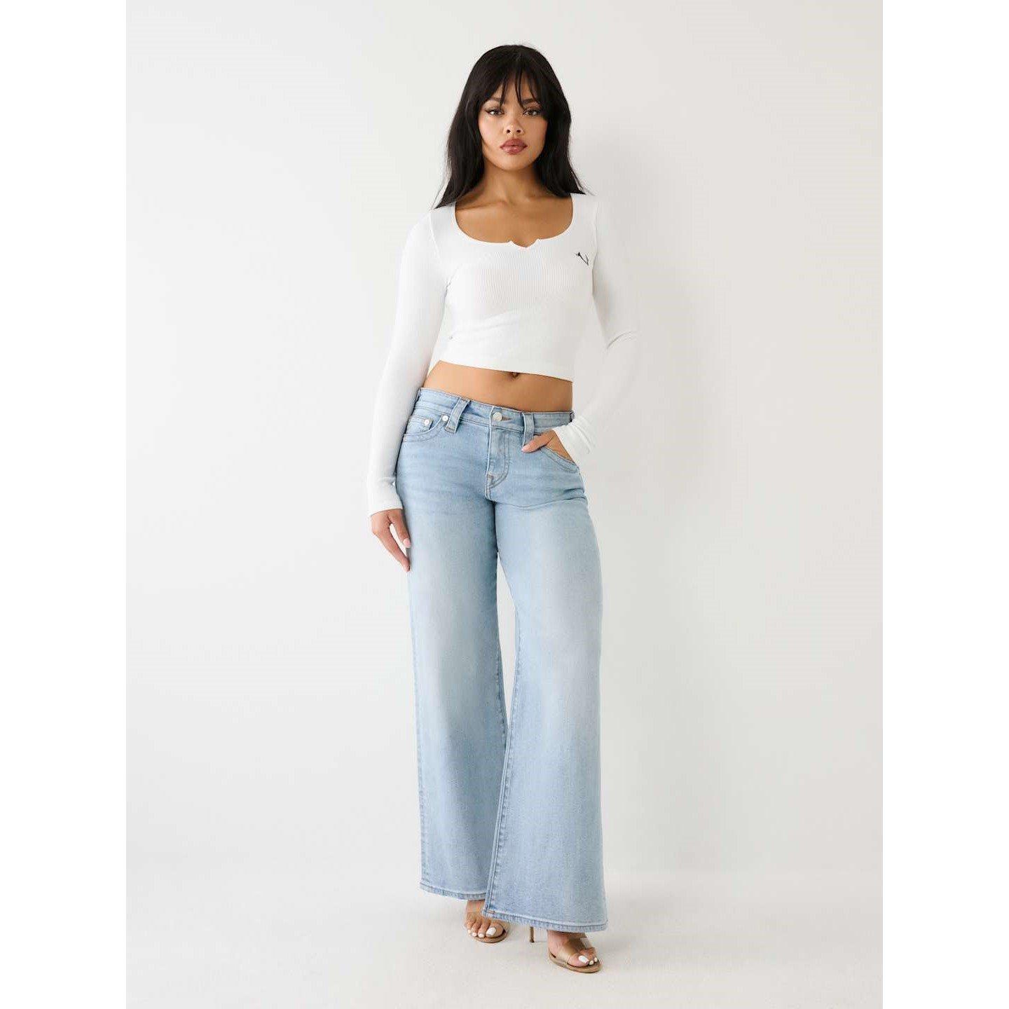 True Religion TR Bobi Baggy Jeans Womens
