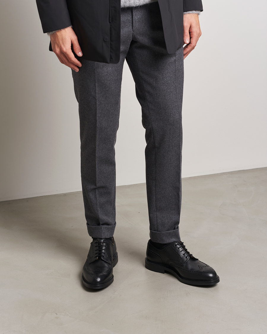 Crockett & Jones Pembroke Milled Grain Dainite Black