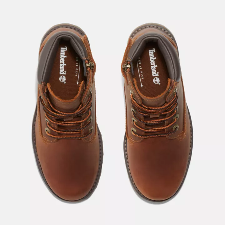 6-inch Boot Courma Kid à zip latéral junior en marron