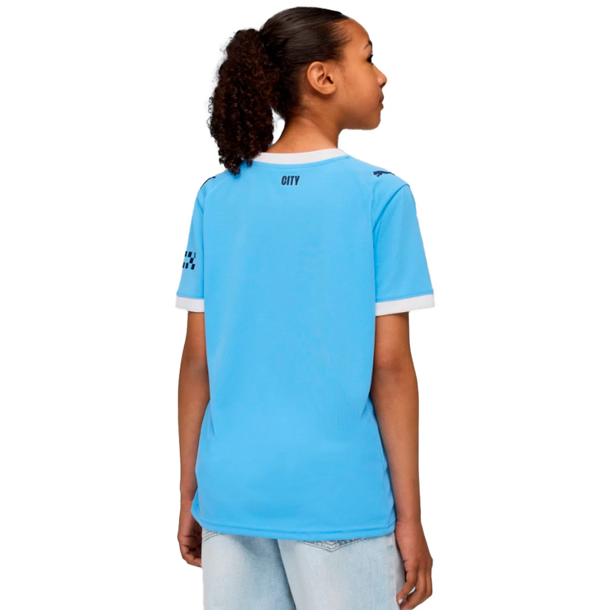 Camisola Puma Manchester City Primeiro Equipamento 2025-2026 Criança