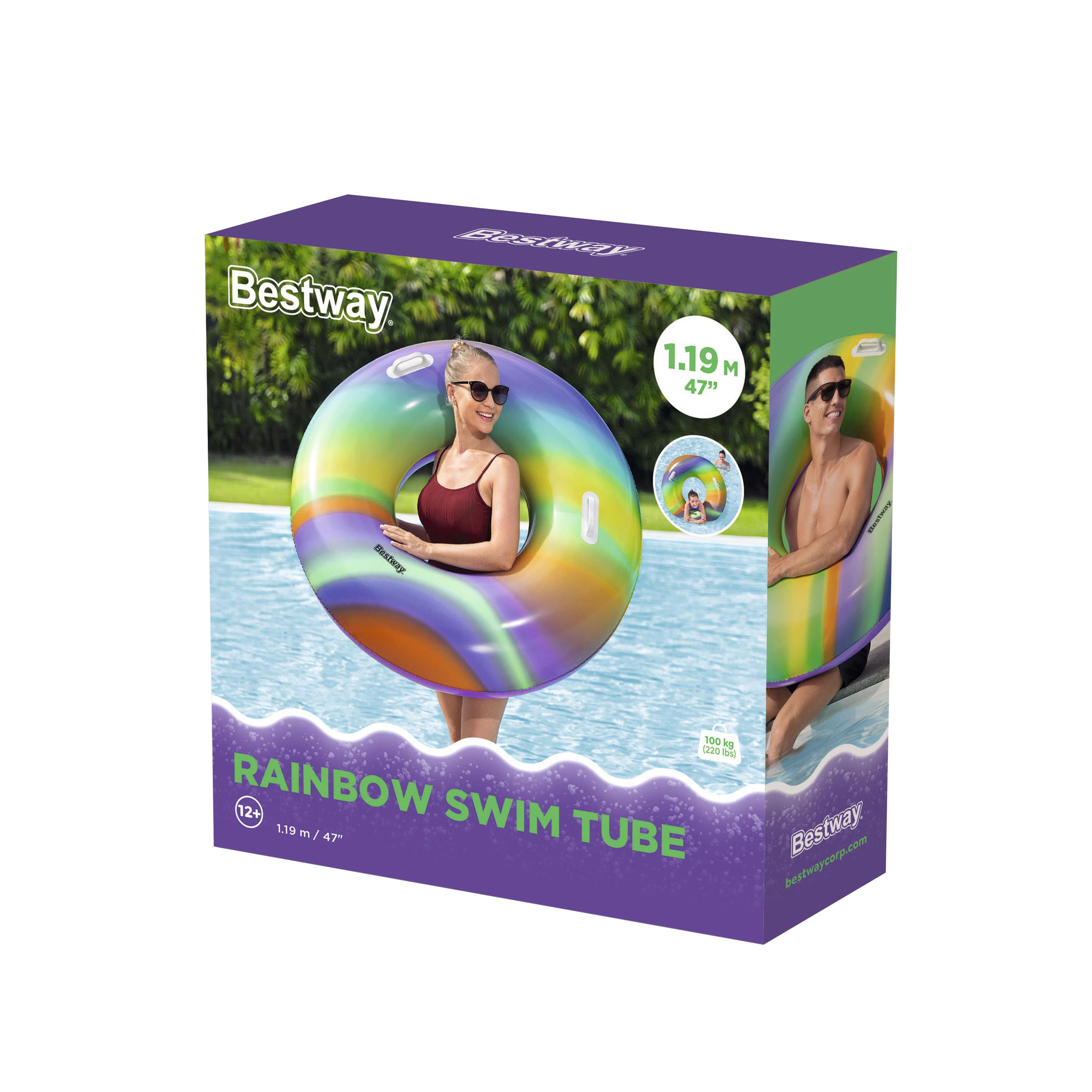 Schwimmring Rainbow 105 cm