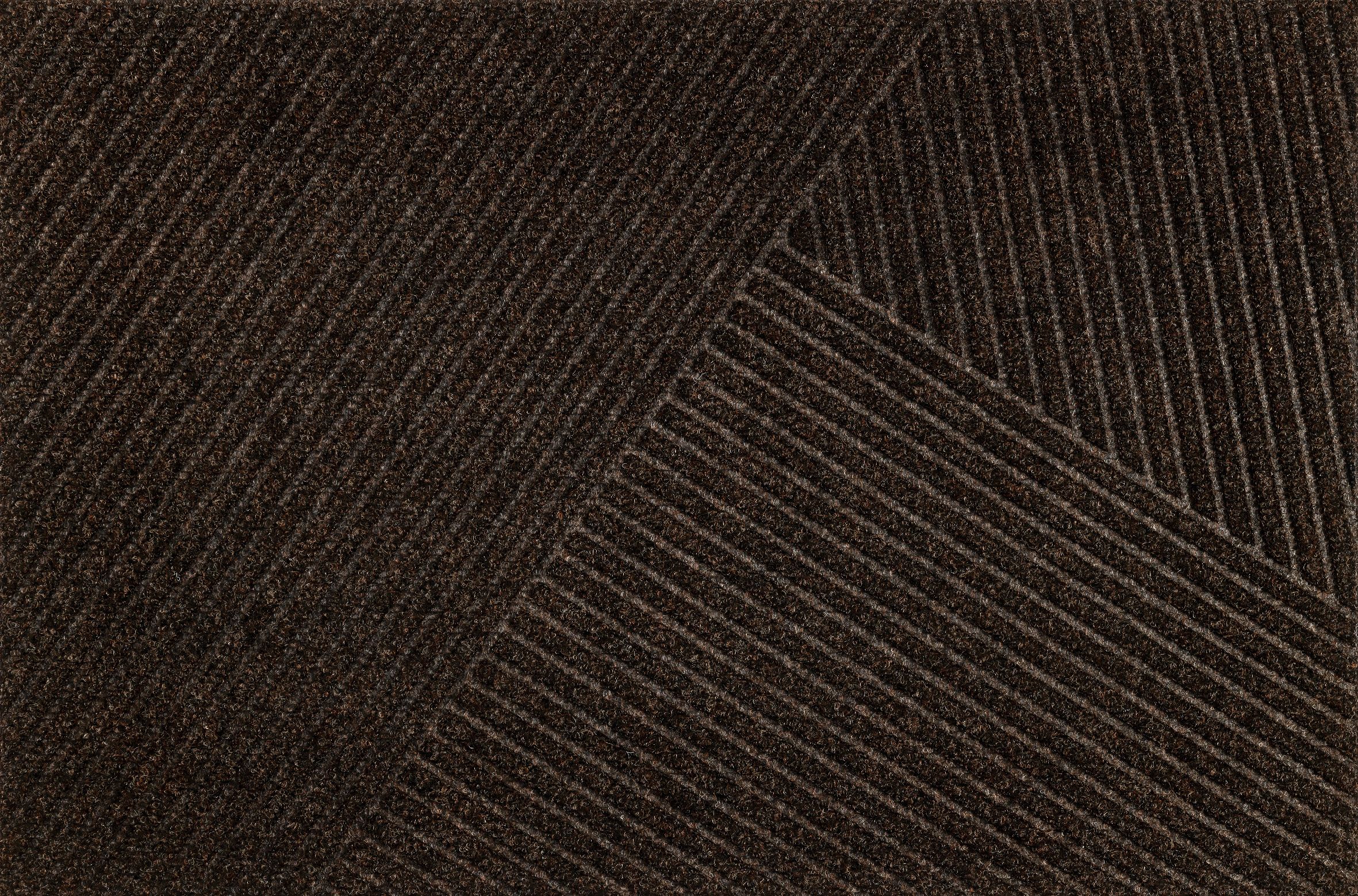 Fußmatte DUNE STRIPES brown