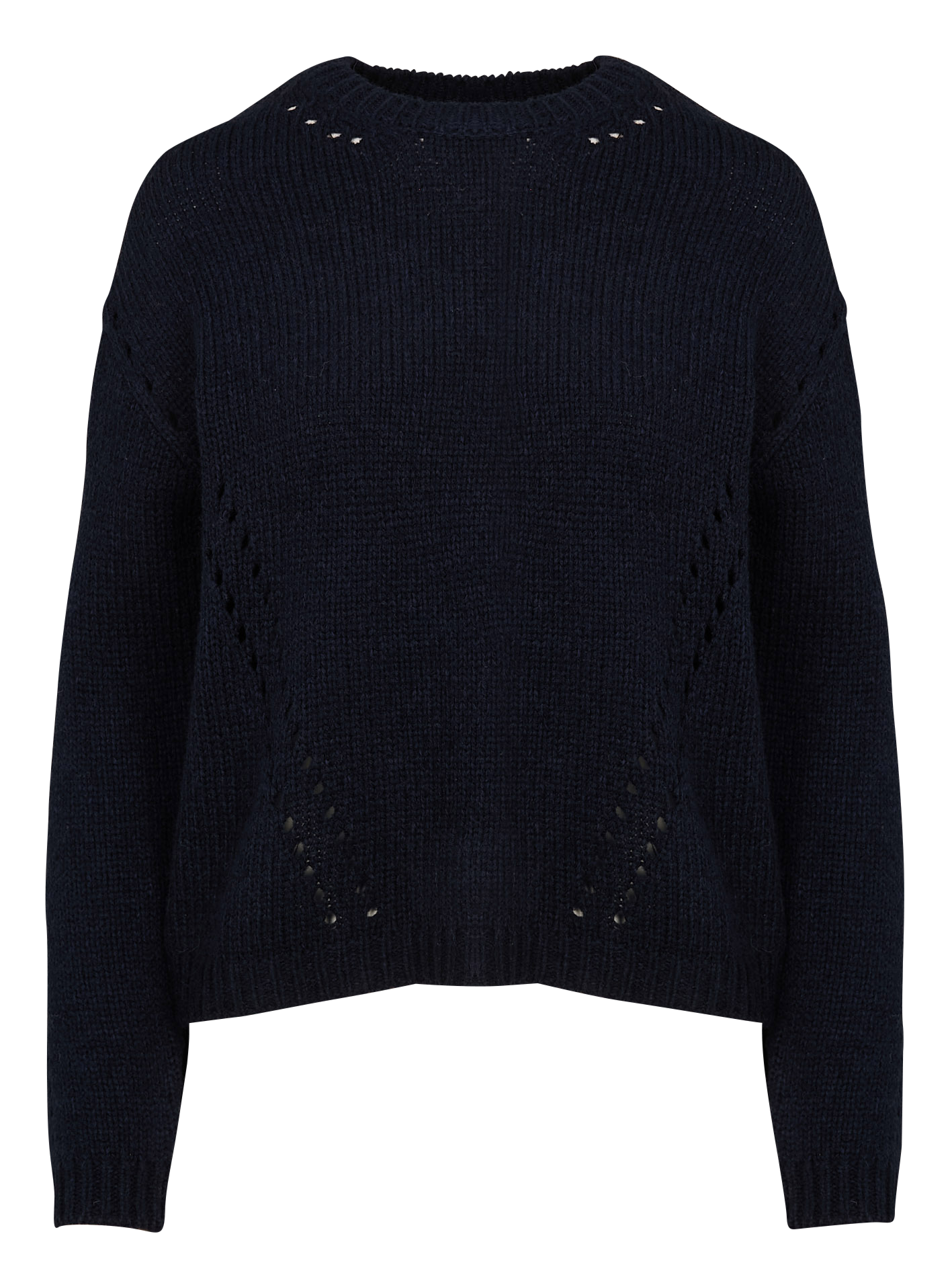 MASPER - Pull en maille fantaisie| Bleu