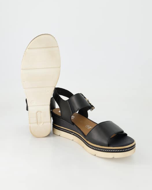 Remonte D2L53-00 Sandalen in Schwarz