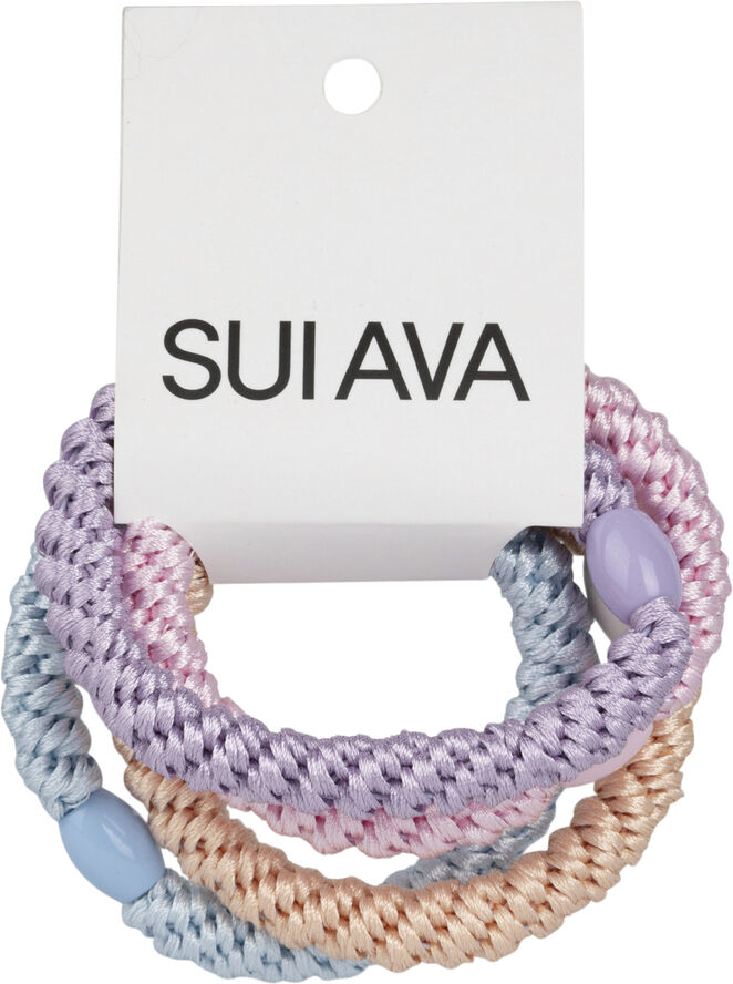 Sui Ava 4-pack Basic Essentials Elastics Bunny